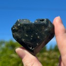 Faceted Sjø Jaspis Hjerte thumbnail