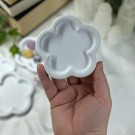 Hvit Blomster Oppbevaringsfat thumbnail