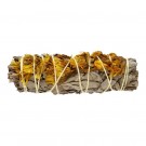 Hvit Salvie Bunt & Gul Sinuata  thumbnail