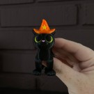 Witchy Halloween Cat - 3D Flexi Figur thumbnail