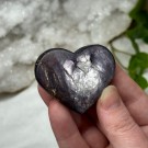 Nydelig flashy Purple Mica Hjerte #3 thumbnail