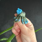 Crystal Crab - Mørkegrønn & Blå thumbnail