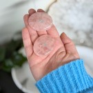 Rosenkvarts - Kompass Lommestein thumbnail