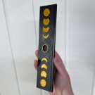 Månefase Tarotkortholder ~ passer 1-3 kort + holder til en krystall thumbnail