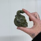 Serpentin Hodeskalle med Slange thumbnail