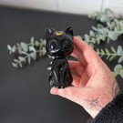 Svart Obsidian Månekatt thumbnail