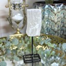 Selenitt på stativ (Satin Spar) #1 thumbnail