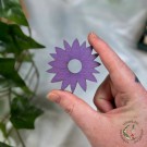 FlowerPower Krystallkuleholder [Lilla] thumbnail