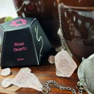 Krystall Tesil av Rosenkvarts - Kjærlighet thumbnail