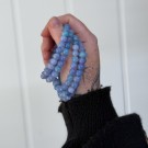 Blå Kvarts Armbånd - Farget/Behandlet thumbnail
