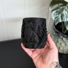 Nydelig Måneulv Dekorholder - Svart thumbnail