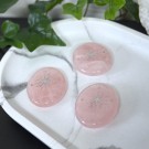 Rosenkvarts - Kompass Lommestein thumbnail