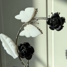 Mystic Garden Krystallholder - Jade & Obsidian thumbnail