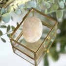 Hvit Månestein Håndstein #1 thumbnail