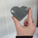 Glitrende Sage Aventurin Hjerte #4 (Aventurin med mica) thumbnail