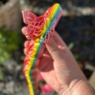 Stor Rainbow Butterfly Snake - 73cm thumbnail
