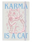 KARMA IS A CAT - A5 Notatbok thumbnail