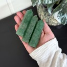 Grønn Jordbærkvarts Tårn 9,7-10cm - Tilfeldig plukk thumbnail
