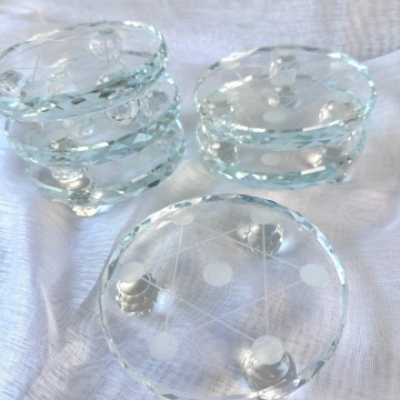 Krystallkuleholder Glass 7x