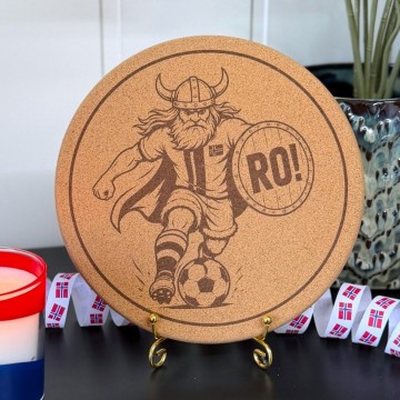 Vel Unt's Fotballfest Gryteunderlag - Viking Fotballspiller