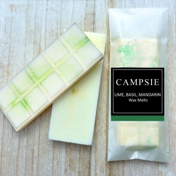 Campsie Wax Melts - Lime, Basil & Mandarin