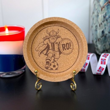 Vel Unt's Fotballfest Drikkeunderlag - Viking Fotballspiller
