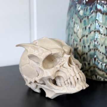 Vel Unt’s Demon Skull - Fantasy Hodeskalle (KUN 1)
