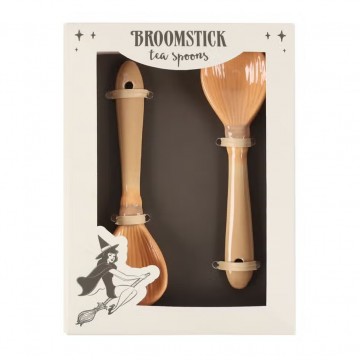 Broomstick Tea Spoons 2stk