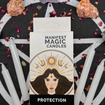 Manifest Magic Spell Candles - PROTECTION