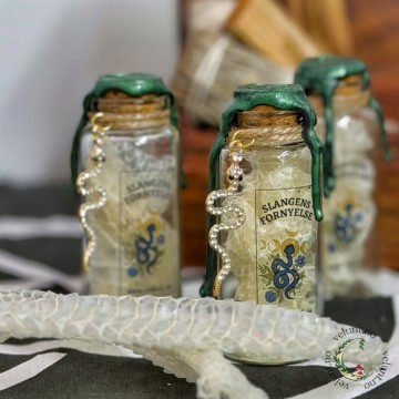 Slangens Fornyelse - Ekte Slangeskinn (Ham)