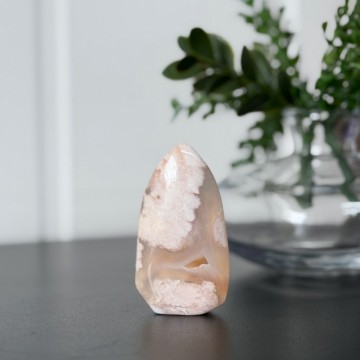 Liten Blomster Agat Dråpe #1