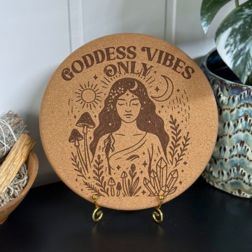 Vel Unt's Gryteunderlag - Goddess Vibes Only