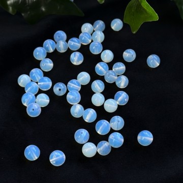 8mm Opalitt Krystallperler - 10stk