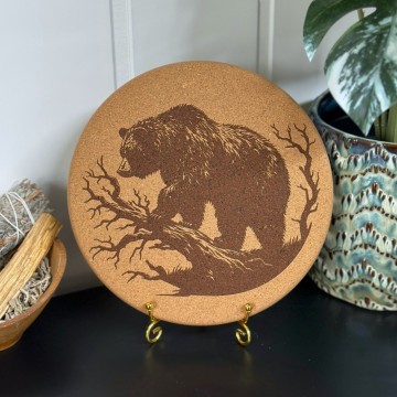 Vel Unt's Gryteunderlag - Wild Bear