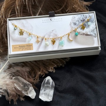 Luna Norte ~ Blue Skies Gemstone Smykke