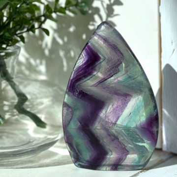 Regnbue Fluoritt Dråpe #2