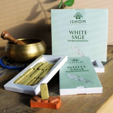 ISHOM - Røkelsebrikker [White Sage]