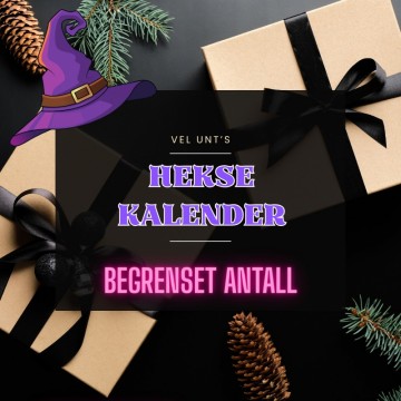 Forhåndsbestilling: Vel Unt's Heksekalender ~ BEGRENSET ANTALL (Sendes uke 42-46)