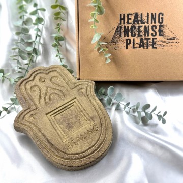 Healing Røkelseplate [Antique Stone]