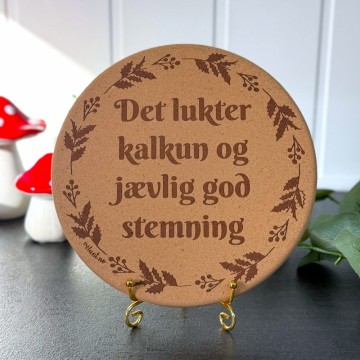 Vel Unt's Aggressive Jule Gryteunderlag - Det lukter kalkun og jævlig god stemning