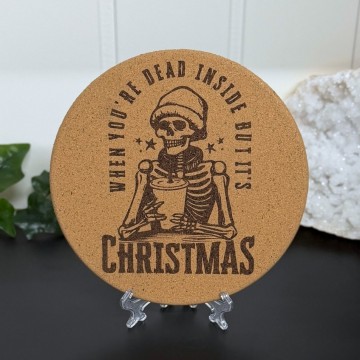 Vel Unt's Gryteunderlag - When you're dead inside but it's christmas