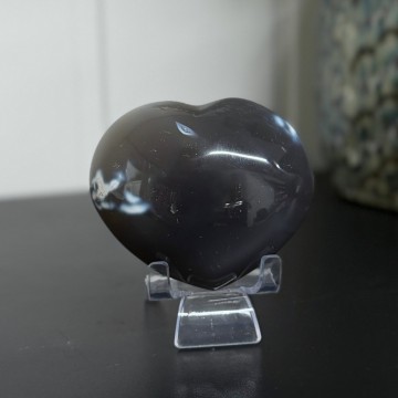Orca Agat Hjerte #1 (Spekkhoggersteinen)