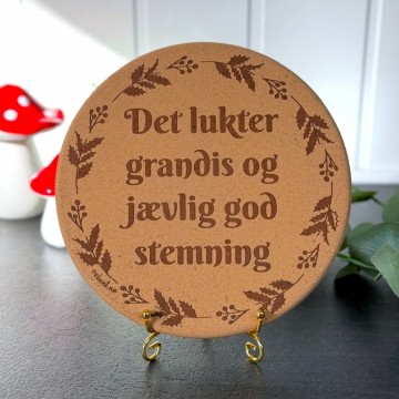 Vel Unt's Aggressive Jule Gryteunderlag - Det lukter grandis og jævlig god stemning