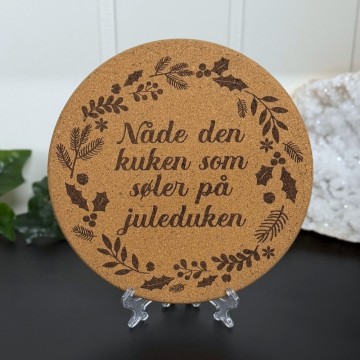 Vel Unt's Gryteunderlag - Nåde den kuken som søler på juleduken