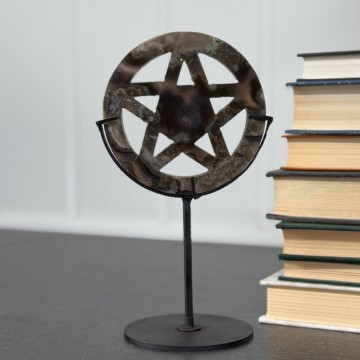 Vulkan Agat Pentagram på stativ