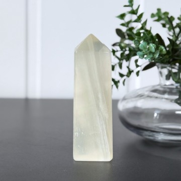 Hvit Kalsitt Tårn #2