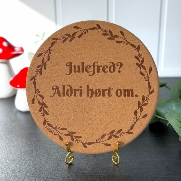 Vel Unt's Aggressive Jule Gryteunderlag - Julefred? Aldri hørt om.