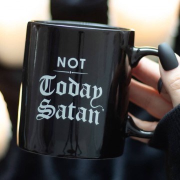 Not Today Satan - Gotisk Krus