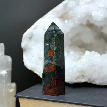 Afrikansk Blodstein Tårn #4 (Seftonitt)**