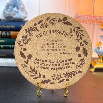 Vel Unt's Jule Gryteunderlag - Juleoppskrift 